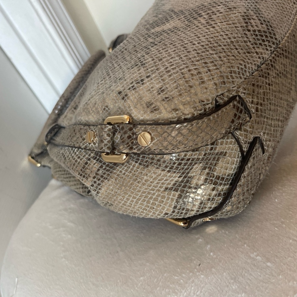 Michael Kors Python Pattern Shoulder Bag - EUC - Picture 11 of 13
